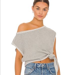 Free People Gray Pullover